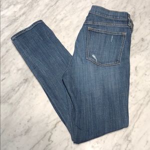 J. Crew | Distressed Jeans straight leg